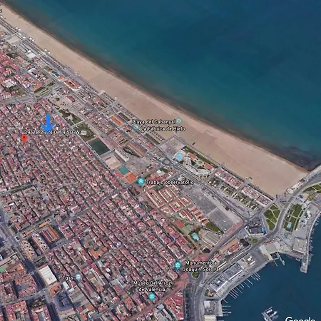 شقة La Casita Azul De La Playa فالنسيا