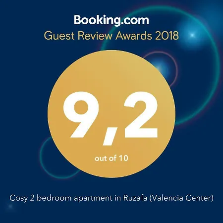 Cozy 2 Bedroom Wifi Ac In Ruzafa Appartement Valencia