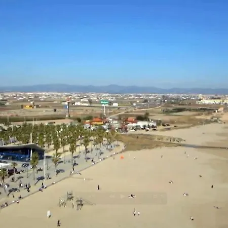 Patacona Beach , Terraze, Garaje Valenciaguest Apartman Valencia