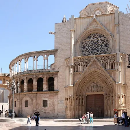 Lägenhet Travel Habitat Plaza De La Virgen Valencia