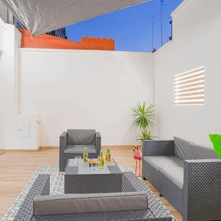 Xativa Flat, City Hall With Big Terrace