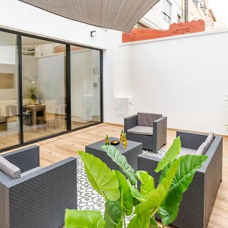 Xativa Flat, City Hall With Big Terrace *