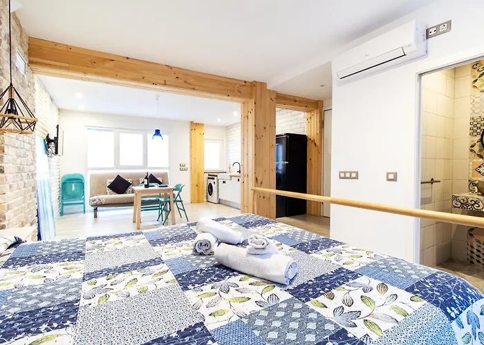 Chic Y Renovado Loft En La Playa 아파트 발렌시아