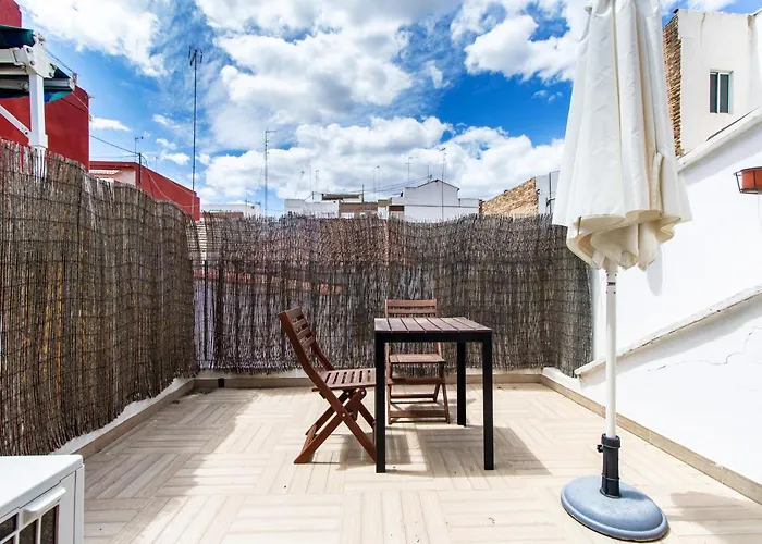 Estudio Parejas Con Terraza En La Playa * 발렌시아