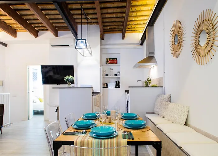 Florit Flats - Cabanyal 3 Bedroom Wifi Ac Terrace Penthouse *