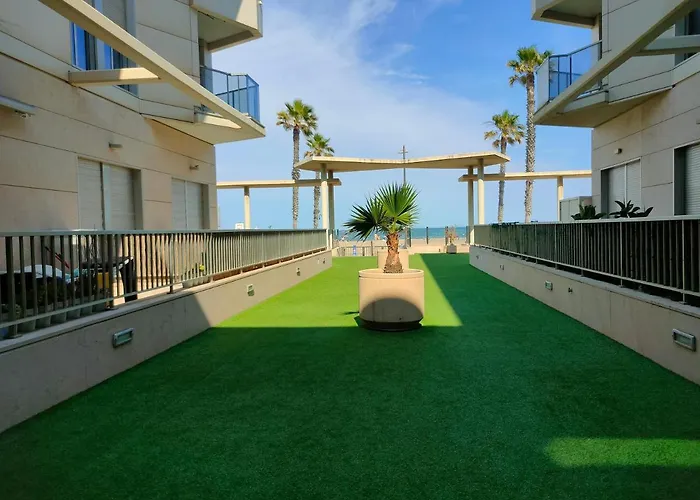 Non Stress Arena Primera Linea De Playa 아파트 발렌시아