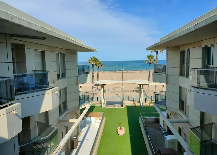 아파트 Non Stress Arena Primera Linea De Playa *