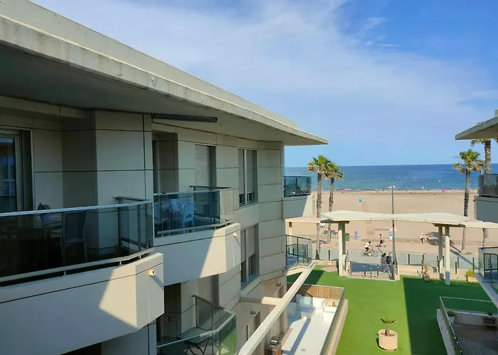 아파트 Non Stress Arena Primera Linea De Playa 발렌시아