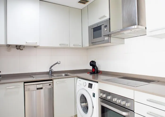 아파트 Florit Flats - The Malvarrosa & Free Parking 발렌시아