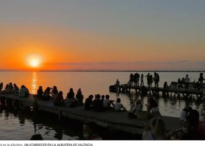 Coqueto De Playa Con Piscina Y Terraza * 발렌시아