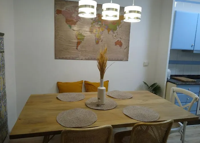 Casa Con Encanto Y Terraza Junto A La Playa 펜션