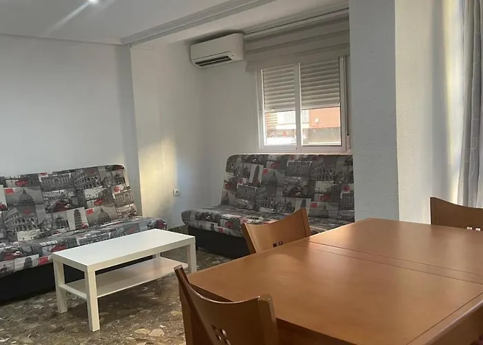 Alquiler Universidades Malvarrosa Playa Maritim Solo Familias Con Ninos 아파트