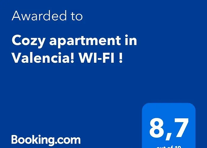 Cozy In Valencia! Wi-fi !