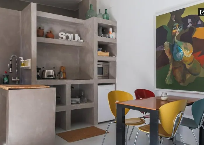 아파트 Casita Artista En Edificio Barrio Ruzafa