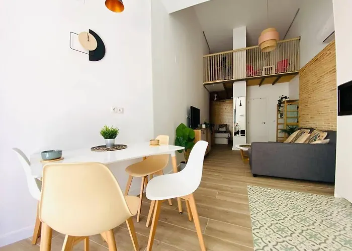 شقة B3 Verdeguer - Cozy Loft Close To The فالنسيا