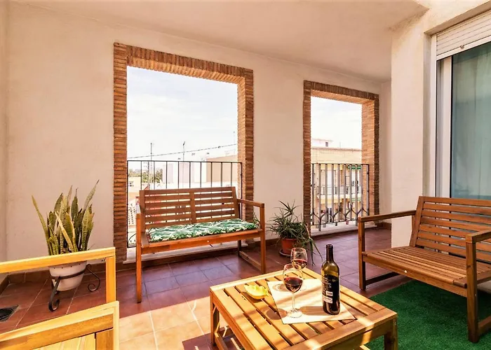 아파트 Penthouse Duplex In A 4 Floors Spanish House -8 Min To Center By Metro