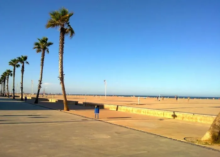 Frente Al Mar En Playa Patacona 아파트