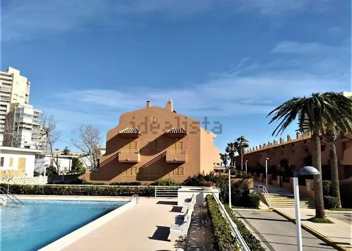 Adosado En La Playa De El Perellonet Con Piscina, Pista Tenis 펜션 발렌시아