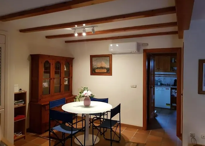 펜션 Adosado En La Playa De El Perellonet Con Piscina, Pista Tenis 발렌시아