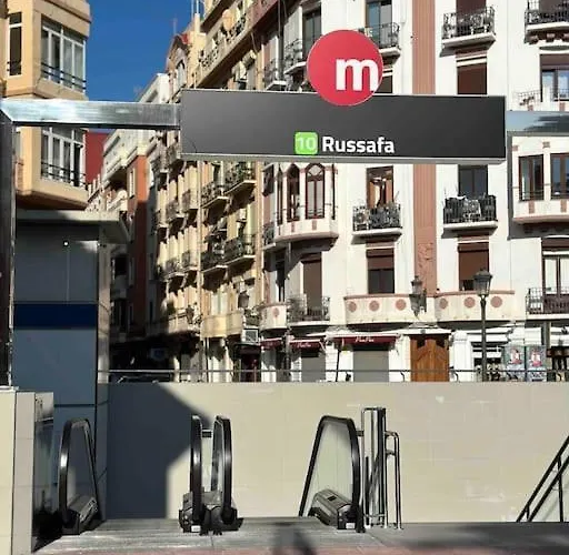 Cozy En Ruzafa 2-3 Personas Con Aire Acondicionado Y Salida Directa A Terraza Διαμέρισμα