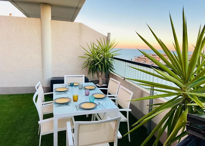 Patacona Premium Penthouse Sea Views & Barbecue Apartment *