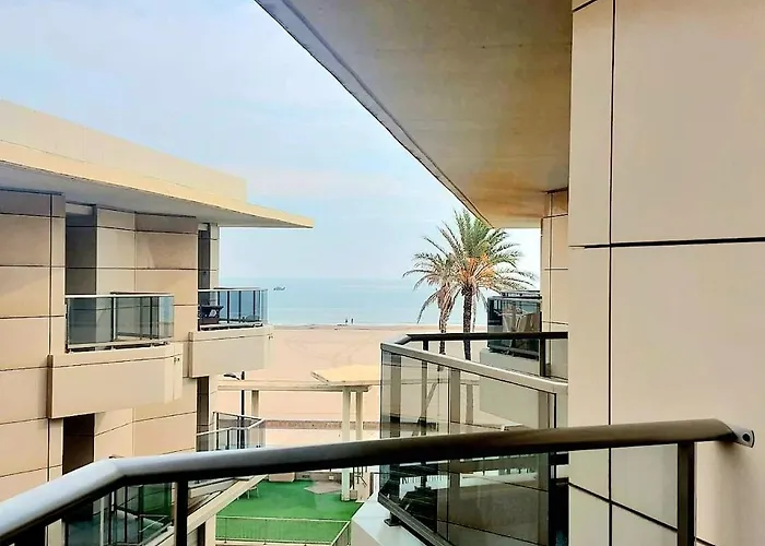 아파트 Luxury With Terrace And Sea Views 발렌시아