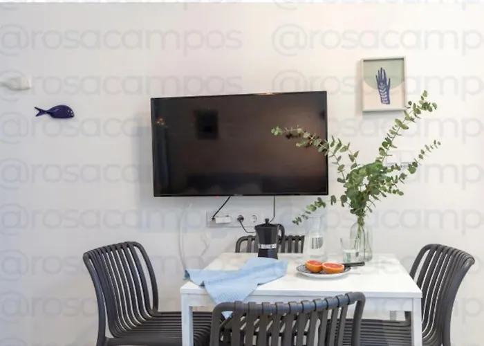 Al5 Seaside Bliss-stylish Loft Steps From Malvarrosa