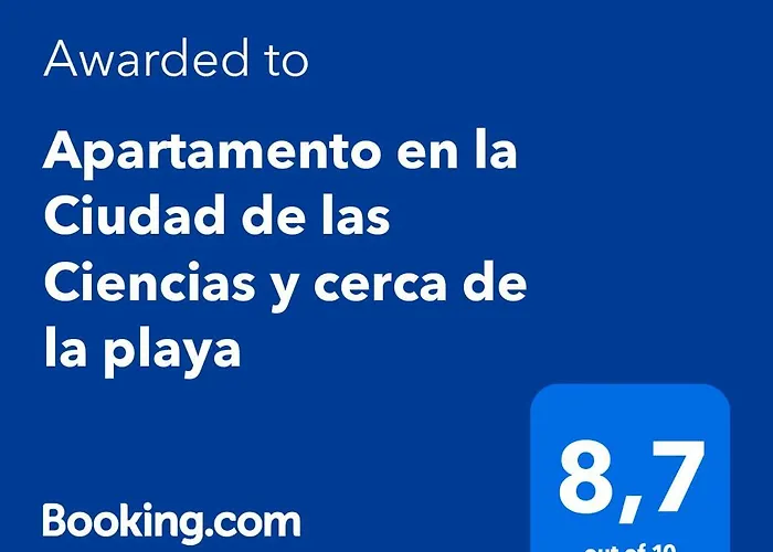아파트 En La Ciudad De Ciencias Y Cerca De La Playa *