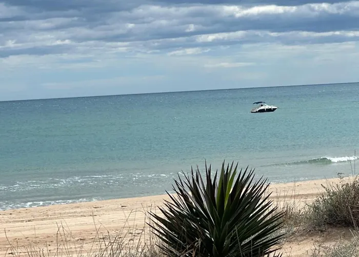 Adosado En La Playa De El Perellonet Con Piscina, Pista Tenis * 발렌시아