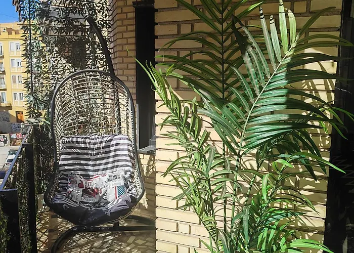 아파트 Terrasa De Mercado 발렌시아