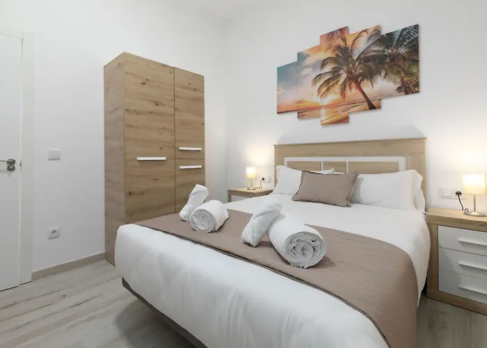 Malvarrosa Arenas Access شقة *