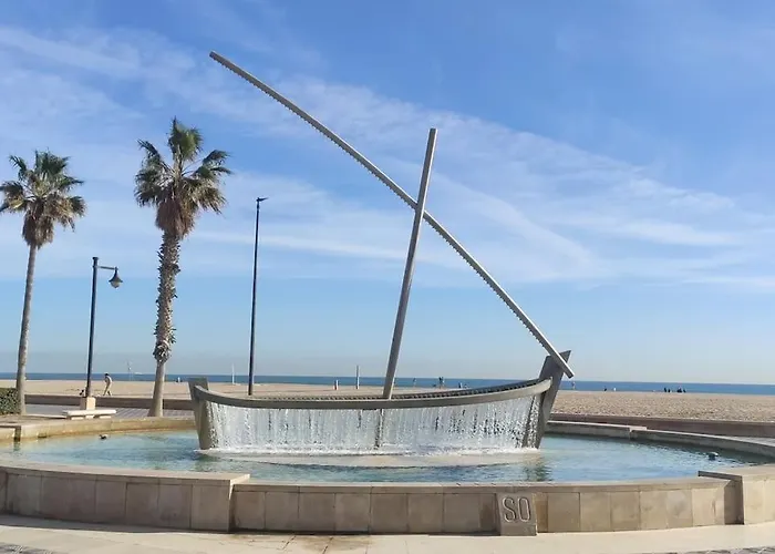 Malvalindabeach Loft Benlliure Malvarrosa/patacona Βαλένθια