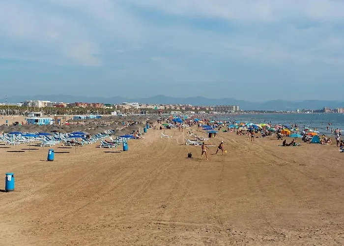 Malvalindabeach Loft Benlliure Malvarrosa/patacona شقة فالنسيا