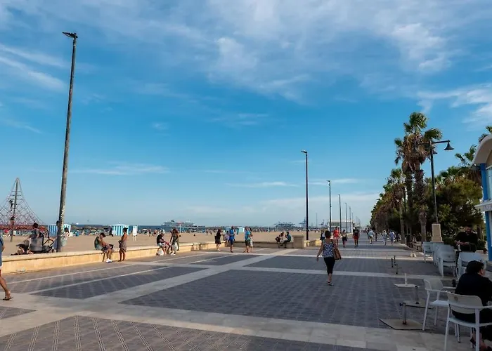 شقة Malvalindabeach Loft Benlliure Malvarrosa/patacona فالنسيا