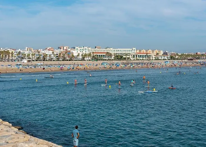 Malvalindabeach Loft Benlliure Malvarrosa/patacona Διαμέρισμα Βαλένθια