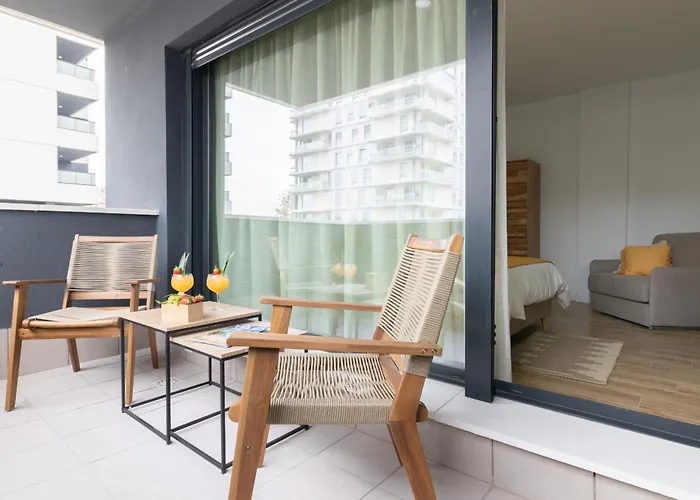 아파트호텔 Dormforyou Arena Delux Terraza