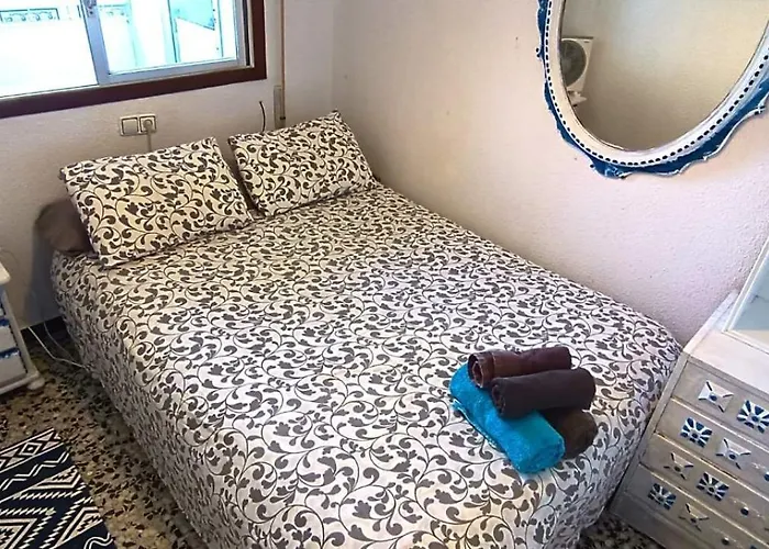 Blue Double Private At Front - En La Playa Piso Compartido