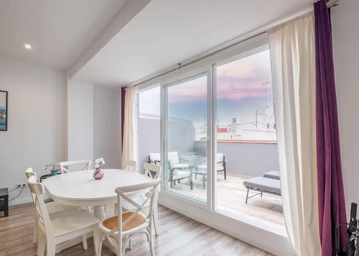 Apartament Modern Penthouse With Private Terrace Walencja