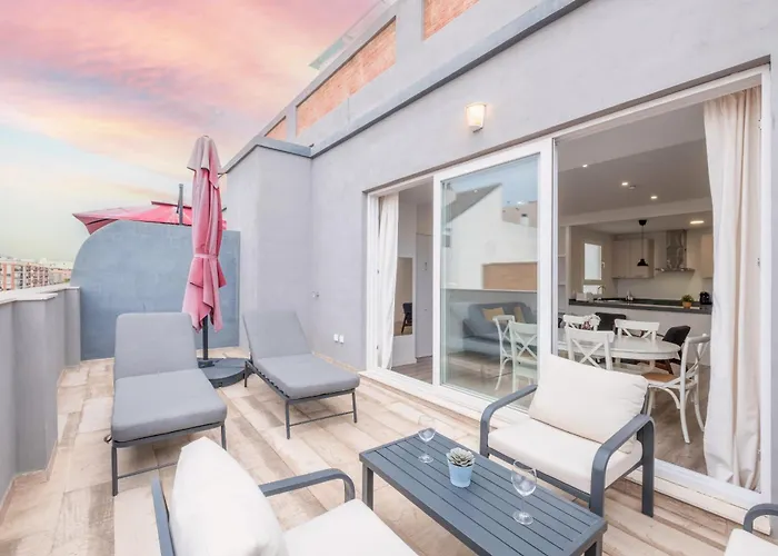 Modern Penthouse With Private Terrace