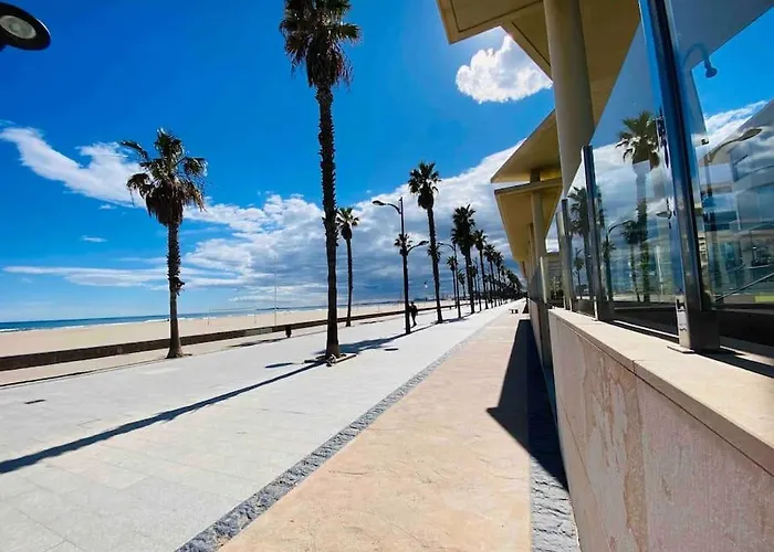 Διαμέρισμα Stylish With Terrace On The Beachfrom Βαλένθια