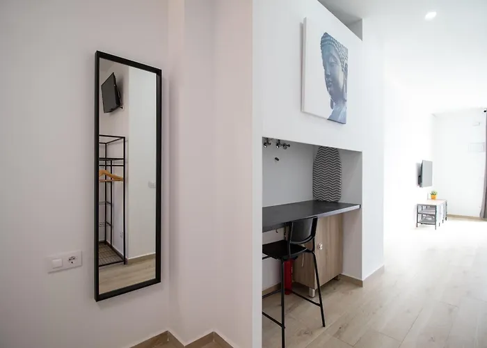 아파트 Congresos Flat By Concept Flats 발렌시아