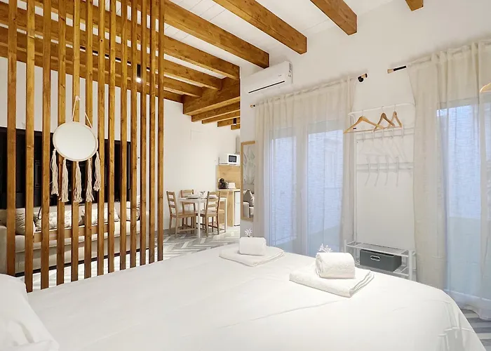 Apartment Encantador Vigas De Madera