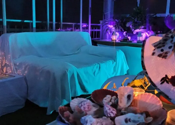 Blue Double Private At Front - En La Playa Piso Compartido Δωμάτια σε οικογενειακή κατοικία Βαλένθια