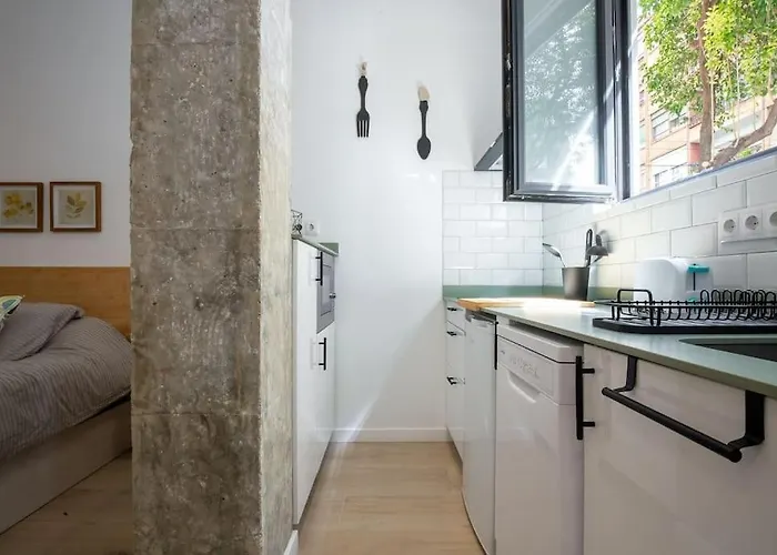 Apartment Loft Nuevo Cerca De Ruzafa Y Ciudad De Artes Valencia