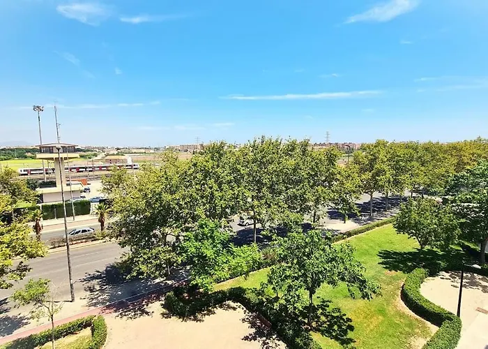 아파트 E-arenas With Terrace In Edificio Arenas *