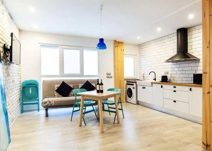 Chic Y Renovado Loft En La Playa 아파트 발렌시아