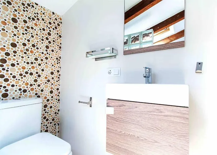 Acogedor Duplex Con Terraza Interior En La Playa 아파트 *