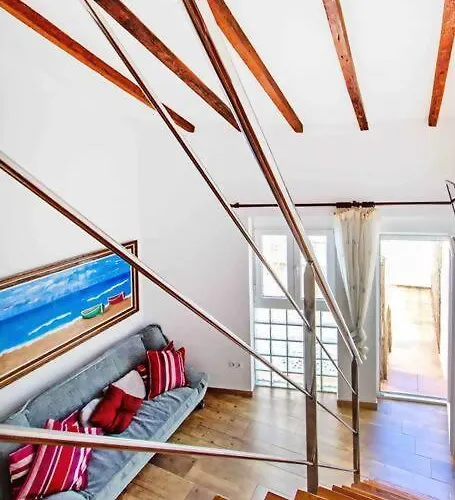 Acogedor Duplex Con Terraza Interior En La Playa 아파트