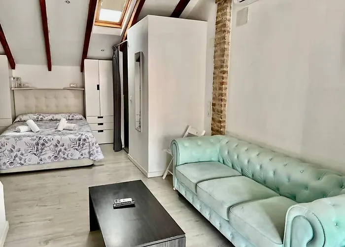 Estudio Parejas Con Terraza En La Playa 아파트 발렌시아