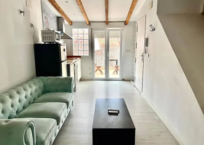 아파트 Estudio Parejas Con Terraza En La Playa 발렌시아